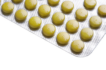 Image showing Macro of pills