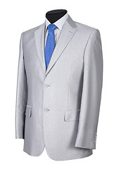 Image showing Man's suit on white