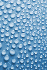 Image showing Close-up of water drops