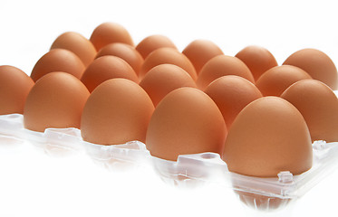 Image showing eggs in the package