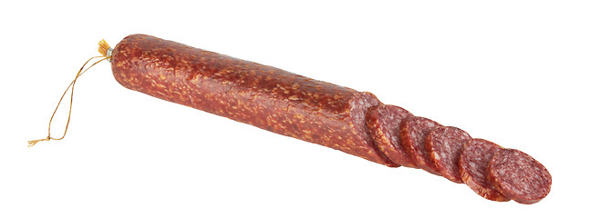 Image showing fresh salami