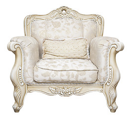 Image showing Luxurious armchair