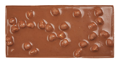 Image showing Milk Chocolate with nut