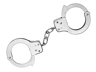 Image showing Pair of handcuffs