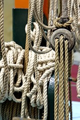 Image showing thames sailing barge