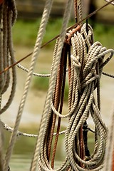 Image showing thames sailing barge