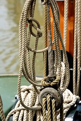 Image showing thames sailing barge