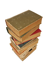 Image showing Pile of old books