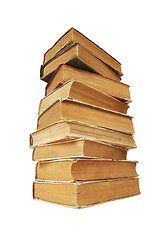 Image showing Pile of old books