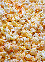 Image showing popcorn background