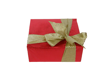 Image showing Red gift box