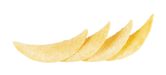 Image showing potato chips isolated