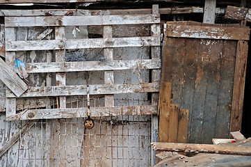 Image showing wooden barn