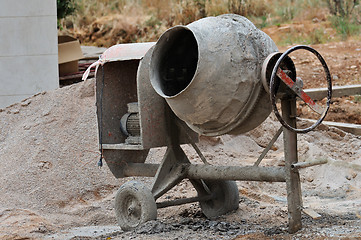 Image showing cement mixer