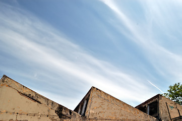 Image showing factory clouds