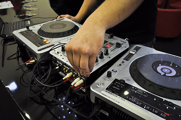 Image showing dj console