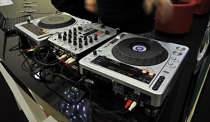 Image showing dj console