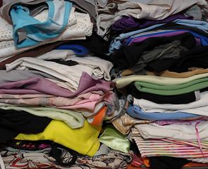 Image showing colorful clothes