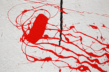 Image showing red paint