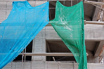 Image showing ragged netting