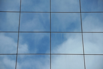 Image showing glass building facade