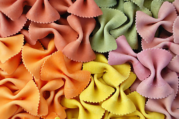 Image showing farfalle flavors