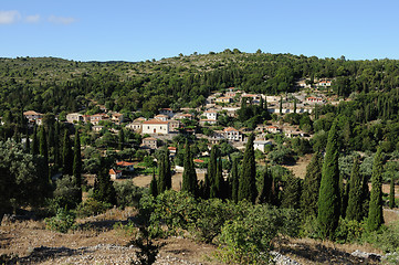 Image showing mountain village