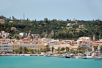 Image showing port zakynthos