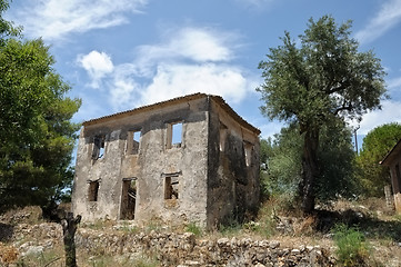 Image showing rural house ruins