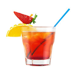 Image showing Red cocktail