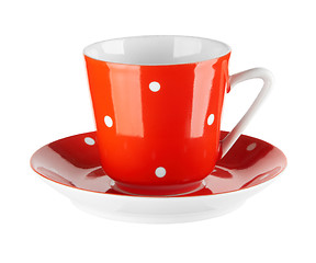 Image showing Red cup