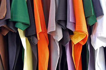 Image showing cotton t-shirts