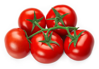 Image showing Red fresh tomatoes