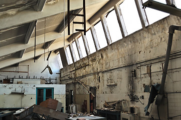 Image showing abandoned factory ruins