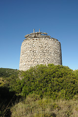 Image showing stone windmill