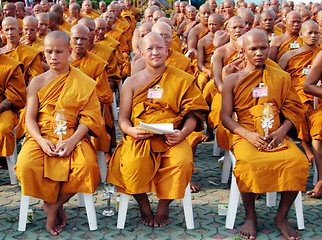 Image showing Monks from Thailand