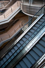 Image showing escalators 