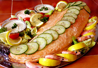 Image showing Scandinavian Salmon