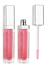 Image showing Red lipstick isolated