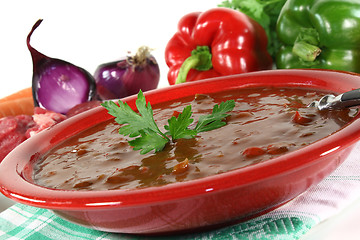 Image showing Goulash soup