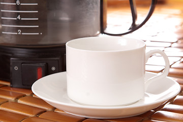 Image showing coffee machine and cup 