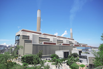 Image showing coal fired power station