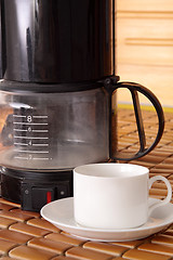 Image showing coffee machine and cup 