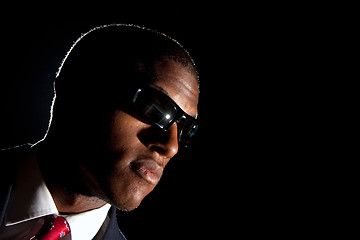 Image showing Cool Business Man Wearing Sunglasses