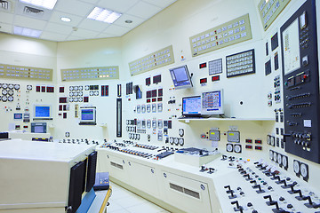 Image showing Power Station Control Room