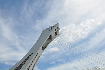 Image showing Olympic Stadium in Montreal