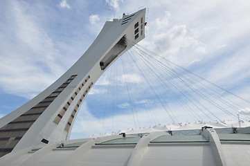 Image showing Olympic Stadium in Montreal