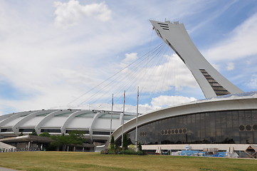 Image showing Olympic Stadium in Montreal