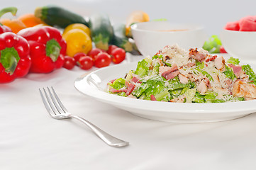 Image showing fresh caesar salad