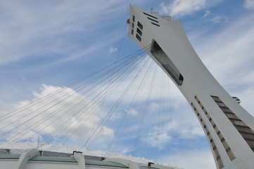 Image showing Olympic Stadium in Montreal